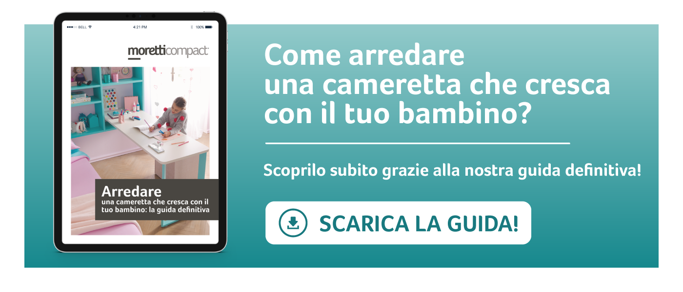 Come arredare una cameretta che cresca con il tuo bambino?