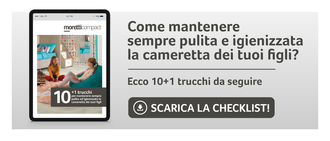 Checklist cameretta pulita e igienizzata