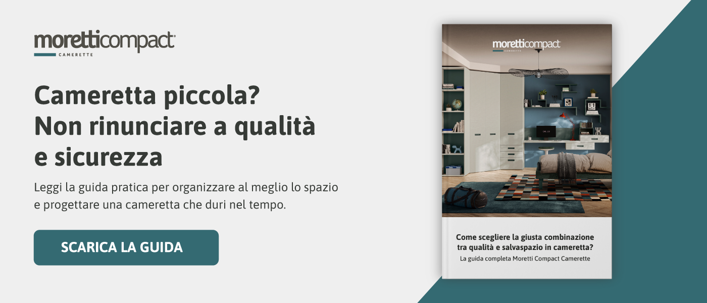 Cameretta piccola? Non rinunciare a qualità e sicurezza. Scopri come!